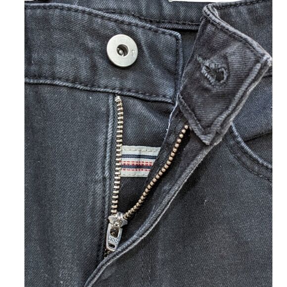 Anthropologie Pilcro and the Letterpress Black High Rise Denim Jeans Size 26 - Picture 7 of 11